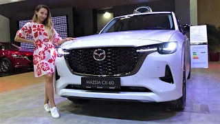 2023 Mazda CX-60 PHEV Premium SUV 330 HP - Interior, Exterior, Walkaround - Sofia Motor Show 2022