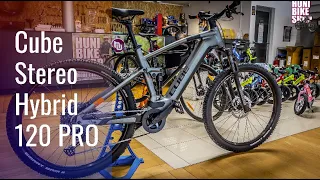 Cube STEREO hybrid 120 PRO 625 električni full suspension MTB #ebike #shortvideo #mtb #ebikeshop