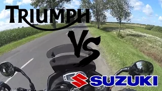 Suzuki Bandit 1250s  vs  Triumph Tiger 1050