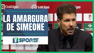 La FRUSTRANTE EXCUSA de Diego Simeone por la RIDÍCULA DERROTA del Atlético de Madrid ante Granada