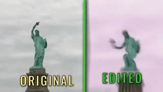 dancing statue of liberty |Before vs After edited | giga chad theme | alightmotion