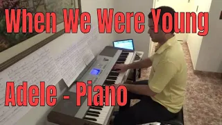 Adele | When We Were Young | Piano Leonardo Hespanha