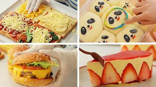 ASMR|Panda Oreo Cake & Homemade Big Mac Burger|Creative Recipes|Cake Stories|Cooking ASMR