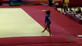 BILES Simone (USA) - 2018 Artistic Worlds, Doha (QAT) - Qualifications Floor Exercise