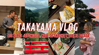 TAKAYAMA, los Alpes japoneses ⛰️ + HAUL de snacks y vuelta a casa | Julia March