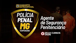 Polícia Penal MG Temporário: Agente de Segurança Penitenciário | Gabarito Extraoficial