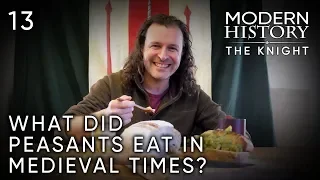 What did PEASANTS EAT in medieval times?