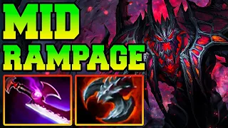 SF Shadow Fiend Dota 2 Carry Mid Meta Rampage - Best Pro Gameplay Build Guide