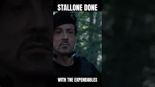 Sylvester Stallone is done with the Expendables! #shorts