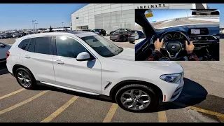 BMW X3 xDrive30i 2021 - POV Test Drive 3D Audio