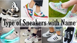 Type of Sneakers with Name||Sneakers For Girls with Name||Fashion Dhamaka 💯