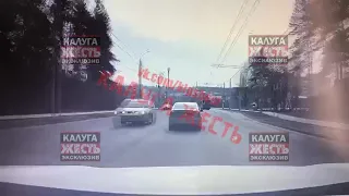 Жуткая авария на мосту в Калуге