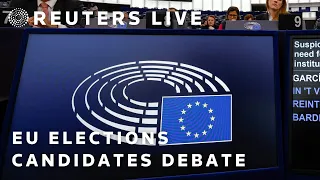 LIVE: Candidates hold main debate ahead of EU elections