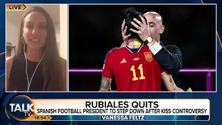 "Everyone In Spain Is On Hermoso's Side!" Reporter On Rubiales Kissing Controversy