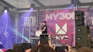 Звонкий - Из окон МузON Fest Депо три вокзала Москва 22 июля 2023