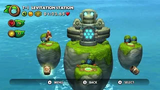 DKC Tropical Freeze (Switch) - Full Game Completion (200%) - All Shiny Gold Medals Damageless