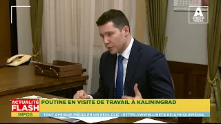 POUTINE EN VISITE DE TRAVAIL À KALININGRAD