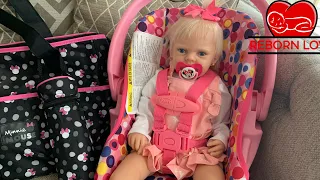 Packing Reborn Silicone baby's Diaper bag for Grandmas House