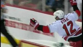 Brodeur lets in 2 goals in a minute to lose Game 7 versus the Canes!