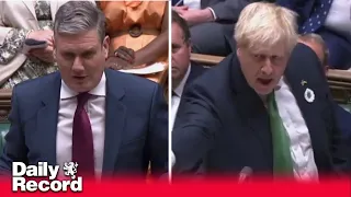 Keir Starmer and Boris Johnson go toe to toe at Prime Minister's questions