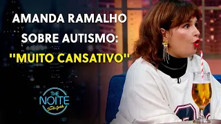 Amanda Ramalho fala sobre seu diagnóstico do espectro do autismo | The Noite (23/10/23)