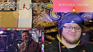 FIRST TIME HEARING Pearl Jam- Oceans (MTV Unplugged) REACTION!!!