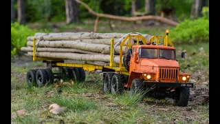 Ural 4320 - timber truck - Cross RC UC6 & T835