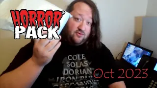 Horror Pack October 2023 Unboxing