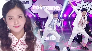 《Special Stage》 BoyFriend (보이프렌드) X JISU (BLACKPINK) (지수(블랙핑크)) - Swing Baby @인기가요 Inkigayo 20170430