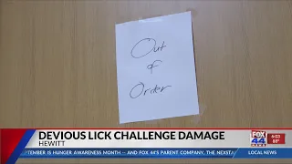 'Devious Lick' challenge has local school checking restrooms every hour