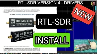 NEW-RTLSDR V4 - INSTALL TEST