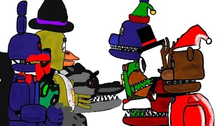 [dc2 fnaf] halloween vs christmas animatronics