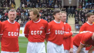 USSR vs WORLD stars football match 28.03.2015 Yerevan, Armenia