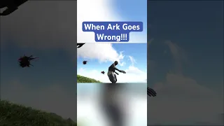 When Ark Goes Wrong!!! #gaming #arksurvivalevolved #arkascended  #ark #scary #shorts