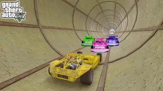 Cars Vs Cars in Small Tunnel 100.00% People Get ANGRY After This Race in GTA 5!