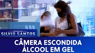 Álcool em Gel - Alcohol Gel Hand Sanitiser Prank | Câmeras Escondidas (01/11/20)