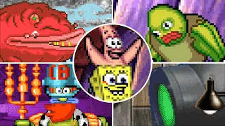 The SpongeBob SquarePants Movie Game (GBA) - All Bosses | No Damage [4K]