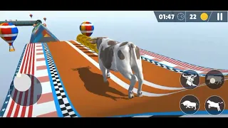 Funny Cows Overcoming Obstacles, Running, and Chasing Enemies!"** ‎@anakbaikanakpintar8763 