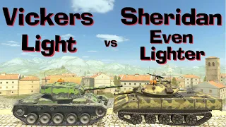 WOT Blitz Face Off || Sheridan vs Vickers Light