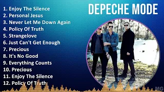 Depeche Mode 2024 MIX Best Songs - Enjoy The Silence, Personal Jesus, Never Let Me Down Again, P...