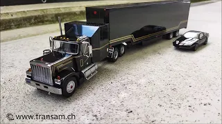 Transam.ch -- Knight Rider SEMI Truck Altaya 1/43