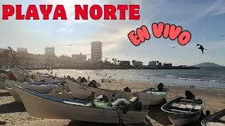 En vivo desde playa Norte