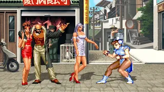 MR. BIG VS RYU & CHUN-LI & KEN & BLANKA - HIGH LEVEL INSANE FIGHT!