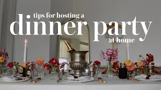 EPISODE 2: The Dinner Party | Tips for Hosting a Dinner Party At Home