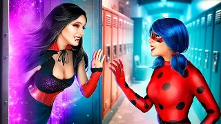 Vom Nerd zu Beliebt: Transformation! Ladybug als Vampir!