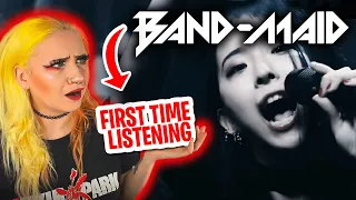 Streamer reacts: **FIRST TIME** BAND-MAID / Sense (Official Music Video)