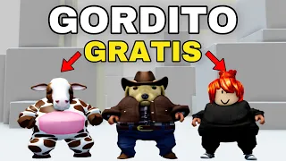 COMO SER GORDITO GRATIS en ROBLOX! 😍 (2024)