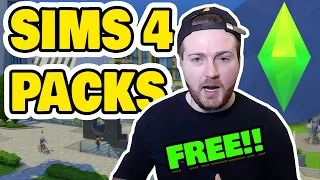 NEW METHOD to get SIMS 4 PACKS for FREE! | Tutorial: Free Sims 4 Packs / DLCs (MAC, XBOX, PS, PC)