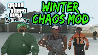 GTA San Andreas Chaos & Snow Speedrun