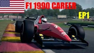 F1 1990 Career Mode EP1 USA (F1 2013 Classics)